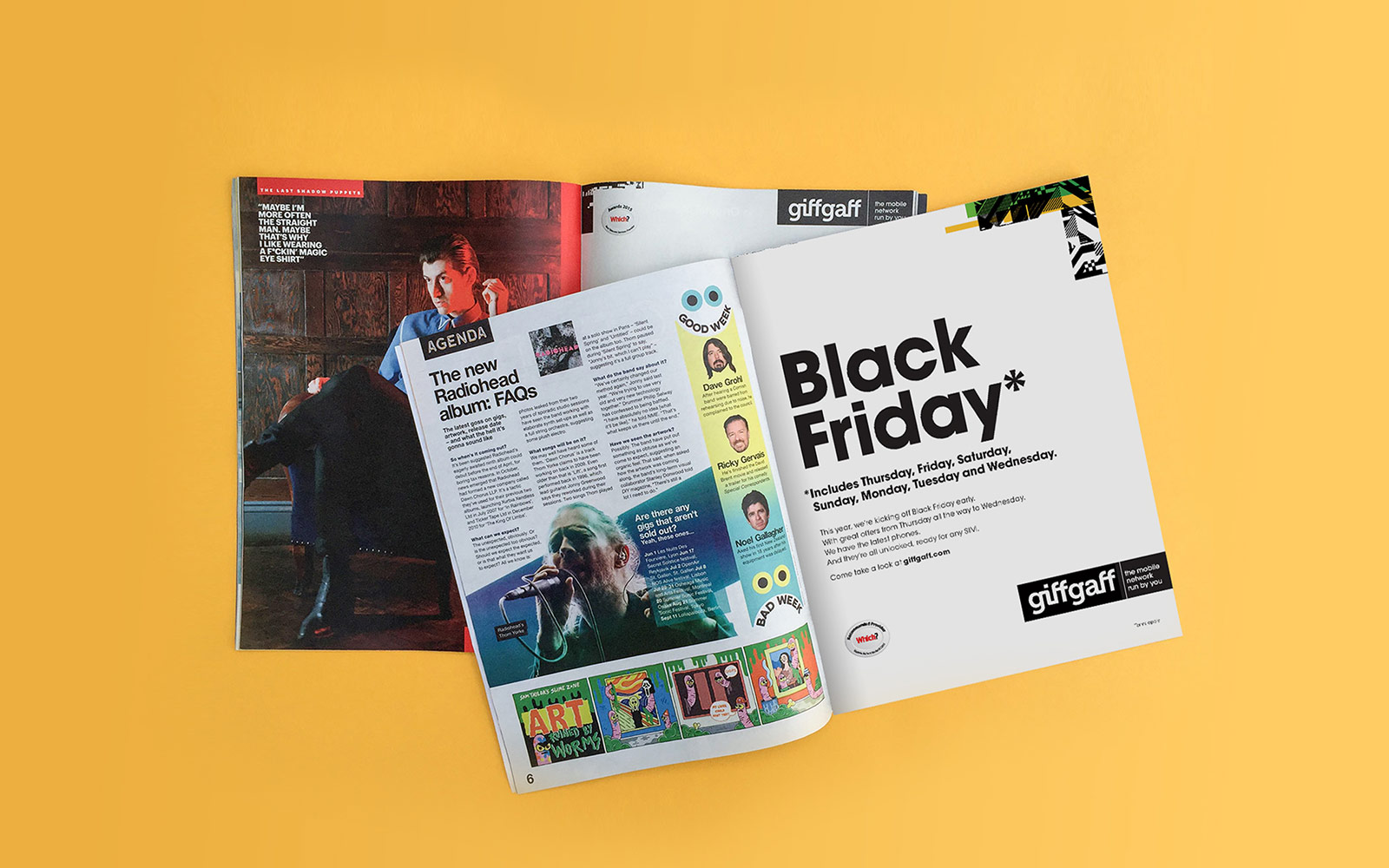 giffgaff magazine advert black friday