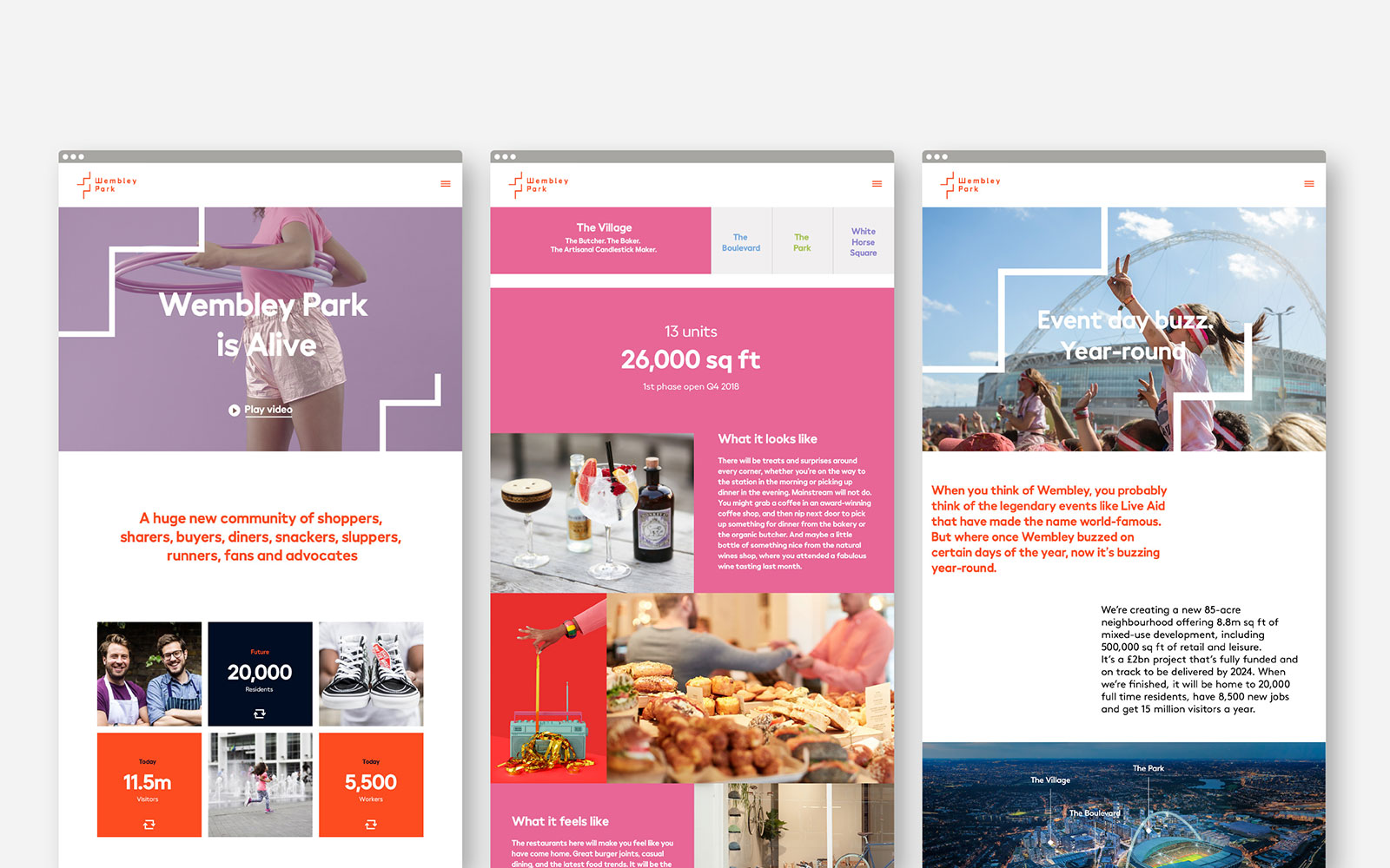 Wembley Park website