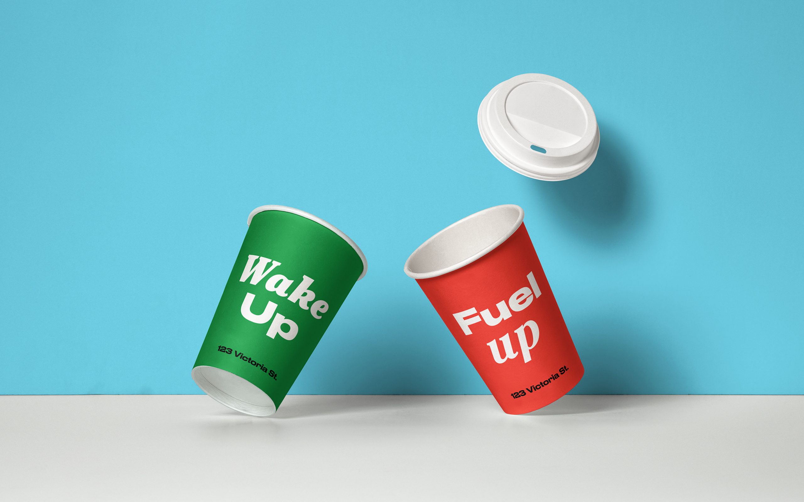 123 Victoria coffee cups