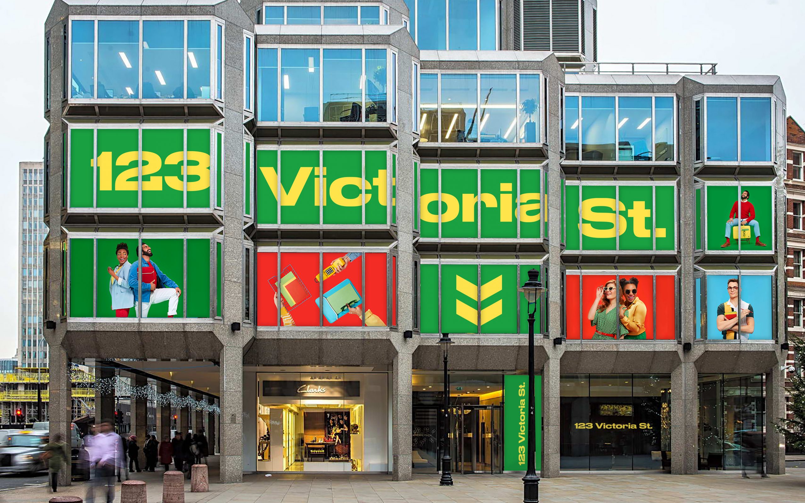 123 Victoria site advertising