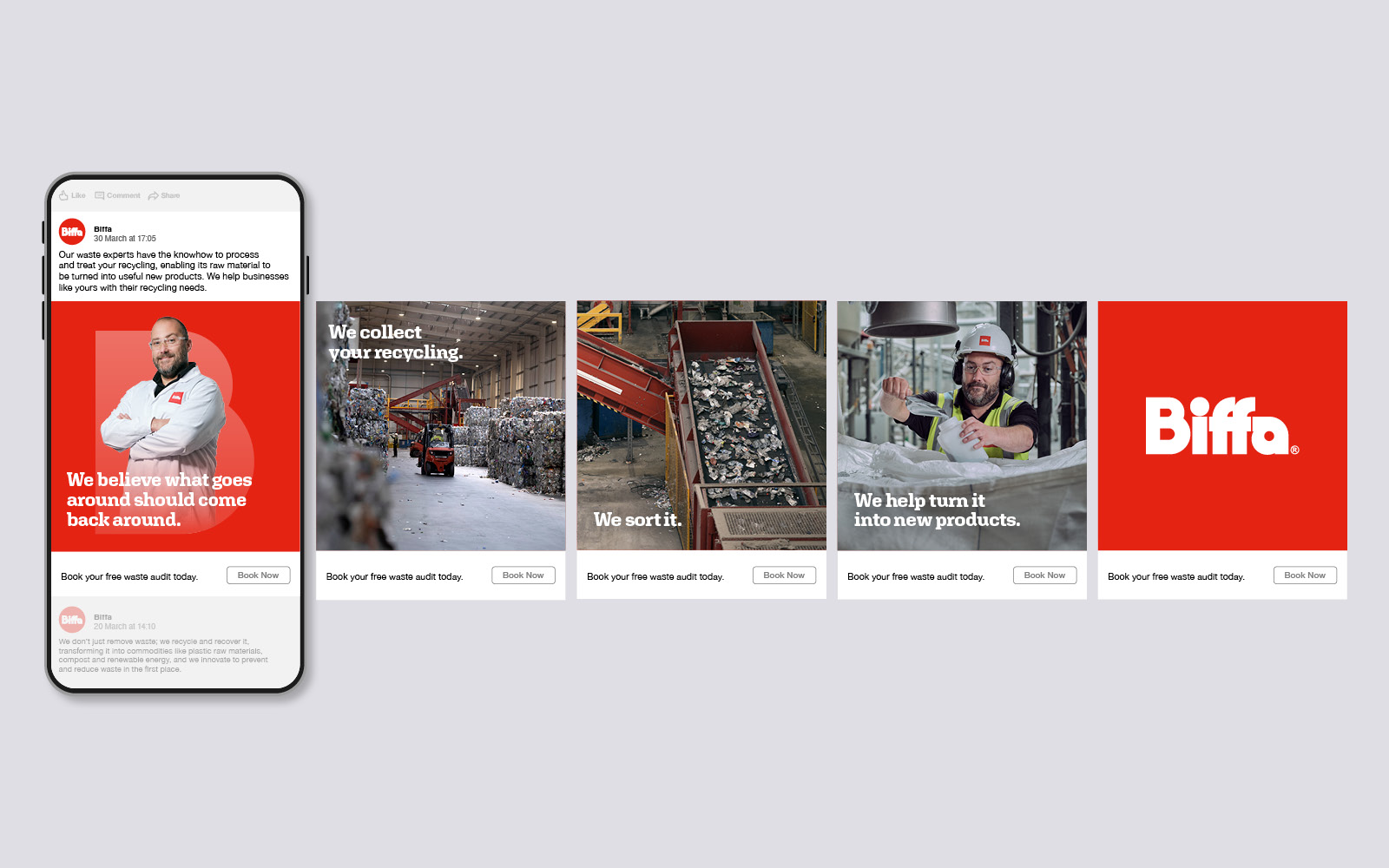 Biffa Facebook promo ad