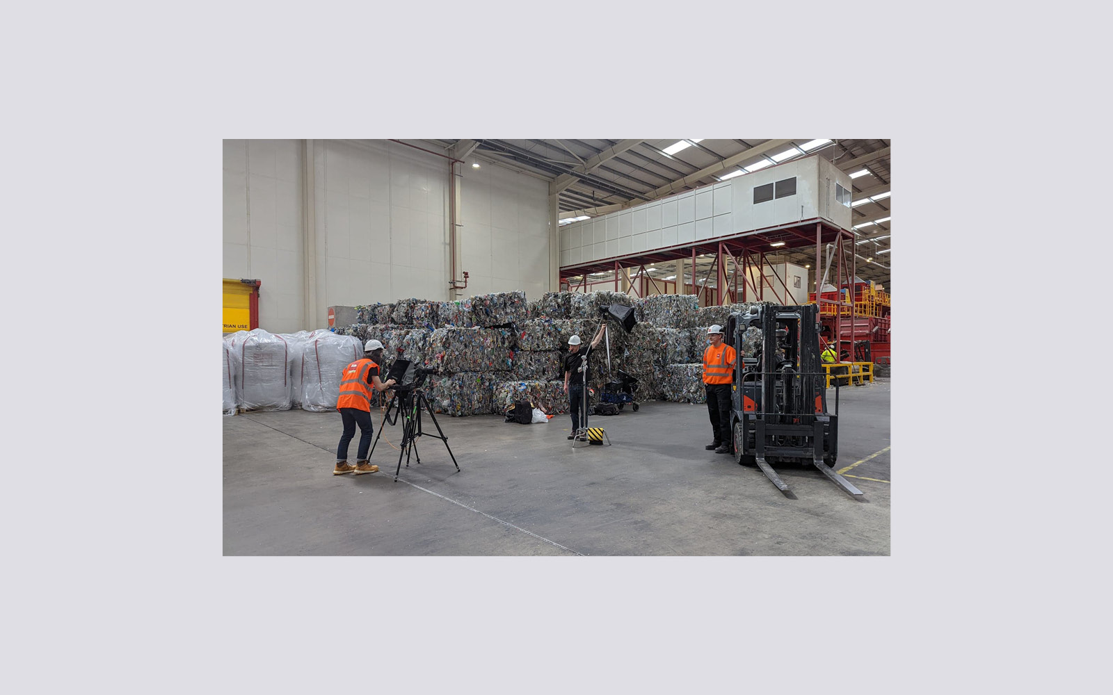 Biffa behind the scenes